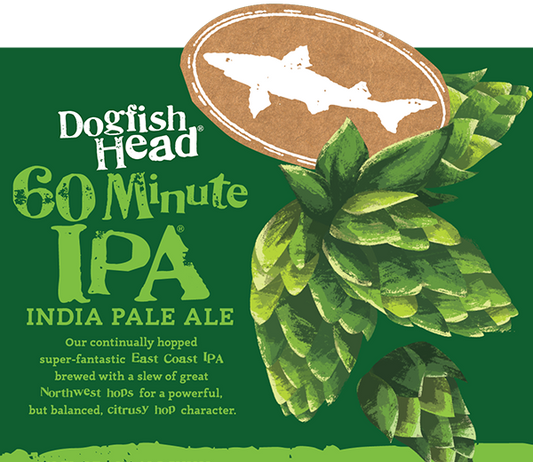 DOGFISH HEAD 60 MINUTE IPA