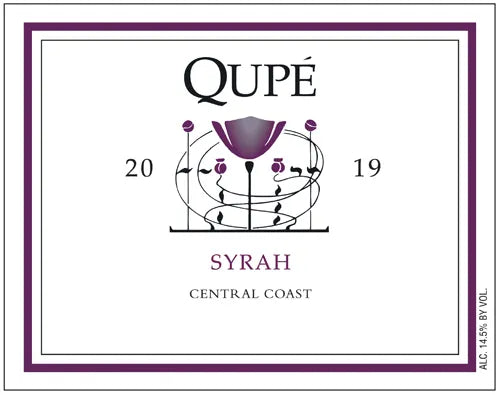 QUPE SYRAH CENTRAL COAST
