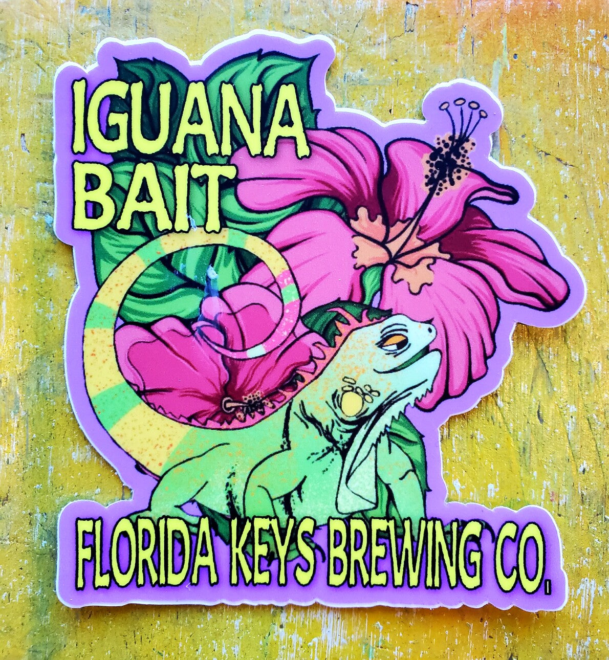 FLORIDA KEYS IGUANA BAIT MIAMI BEER KEGS STORE