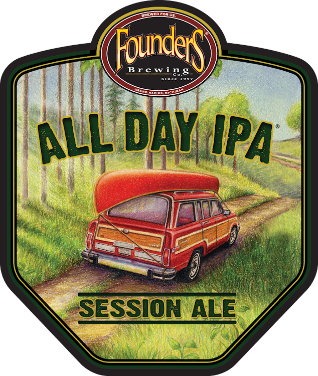 FOUNDERS ALL DAY IPA MIAMI BEER KEGS STORE