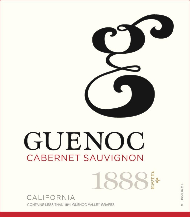 GUENOC G SERIES CABERNET SAUVIGNON