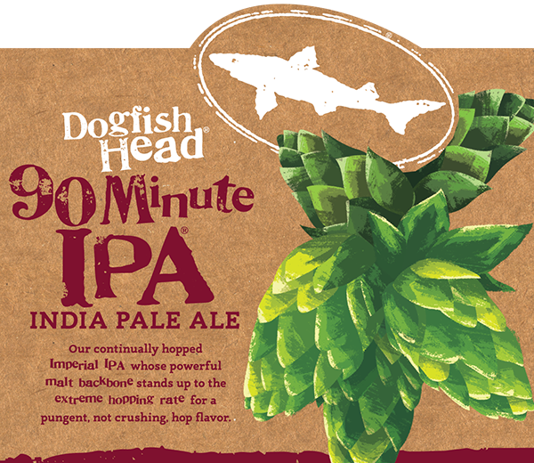 DOGFISH HEAD 90 MINUTE IPA
