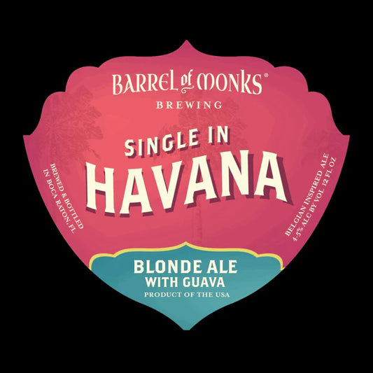BARREL OF MONKS SINGLE IN HAVANA MIAMI BEER KEGS STORE