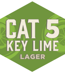 CAT 5 KEY LIME LAGER MIAMI BEER KEGS STORE