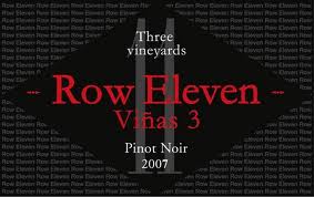 ROW ELEVEN PINOT NOIR VINAS 3 MIAMI BEER KEGS STORE