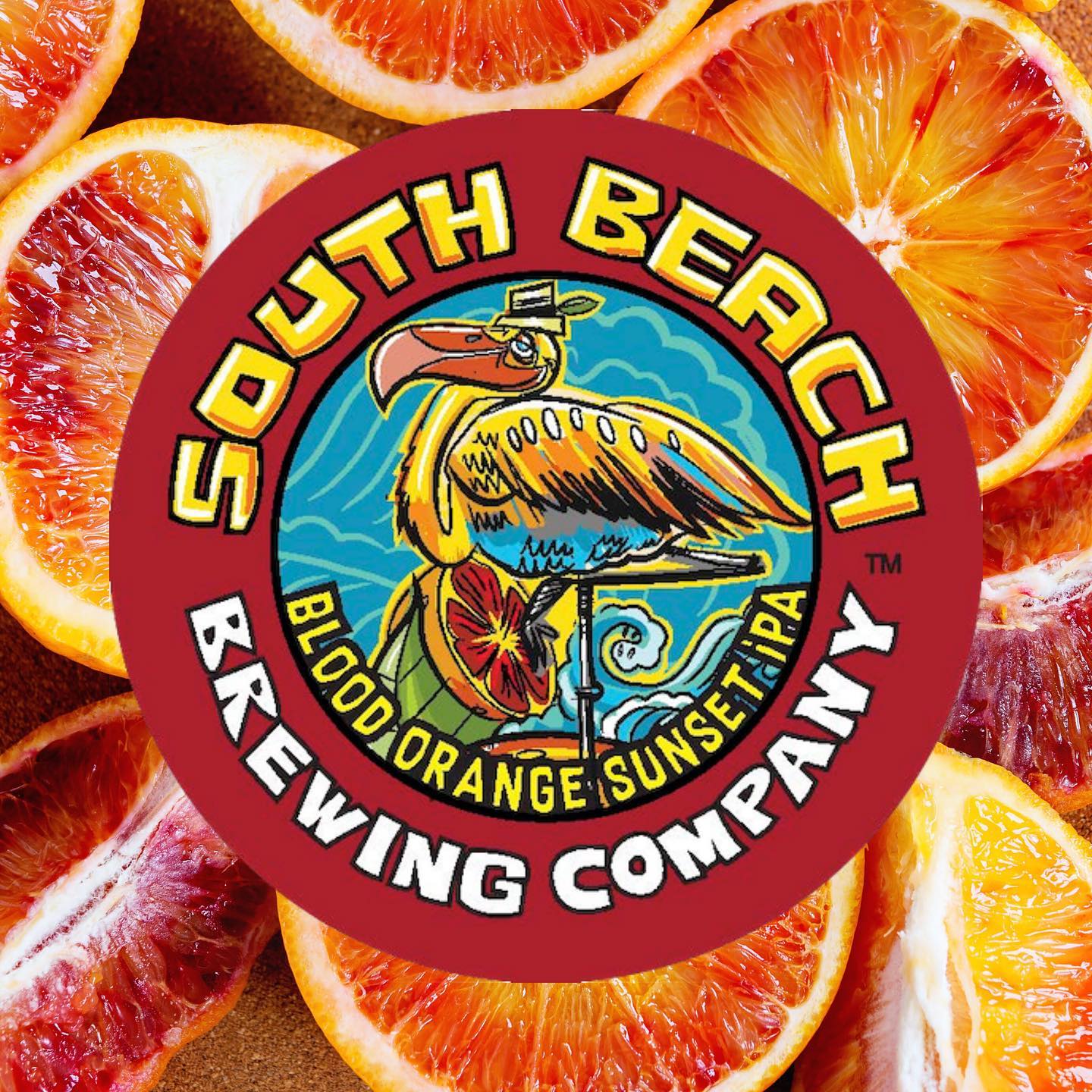 SOUTH BEACH BLOOD ORANGE SUNSET IPA MIAMI BEER KEGS STORE