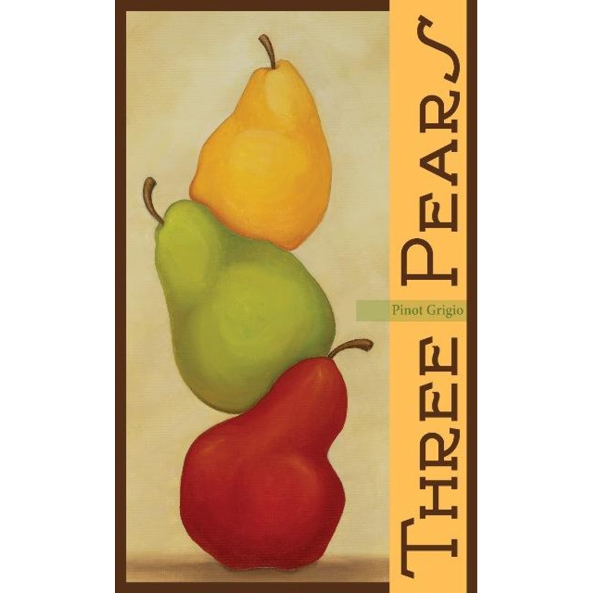 THREE PEARS PINOT GRIGIO MIAMI BEER KEGS STORE